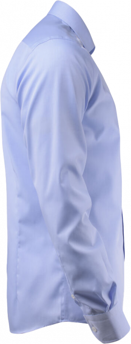 Harvest and Frost - Klassisk Twill Skjorte Slim Fit - Sky Blue