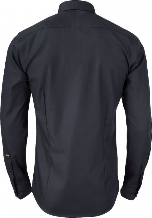 Harvest and Frost - Klassisk Twill Skjorte Regul&aelig;r Fit - Sort