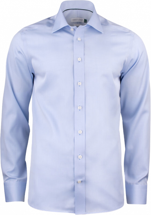Harvest and Frost - Green Bow Business Skjorte Regular Fit - Sky Blue