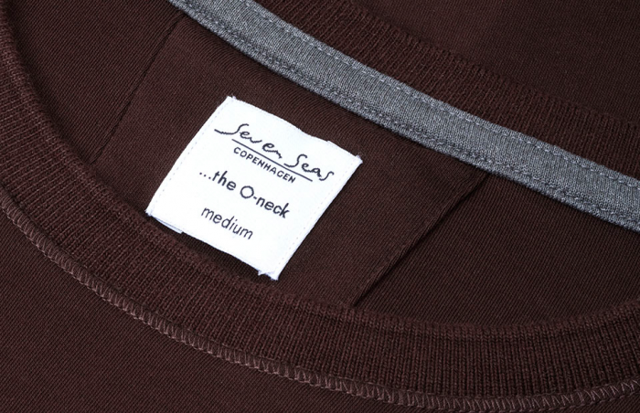 Seven Seas - T-Shirt Rundhals - Deep Red