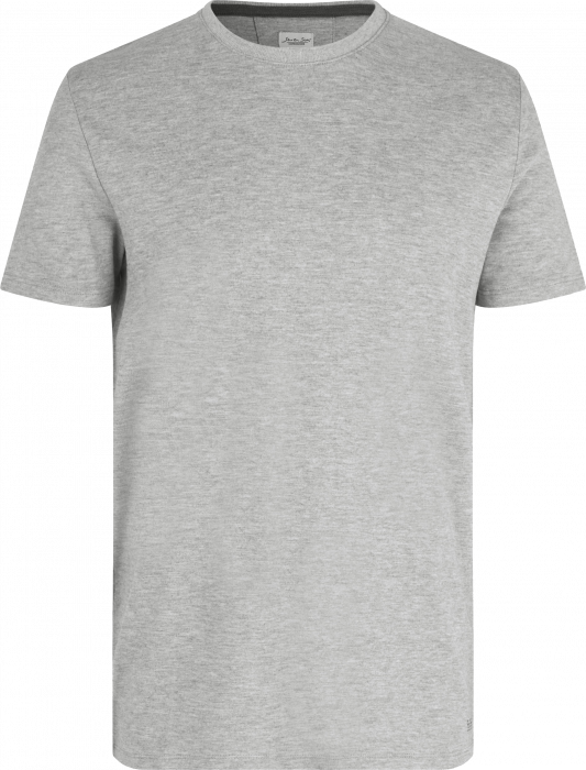 Seven Seas - T-Shirt Rundhals - Light Grey Melange