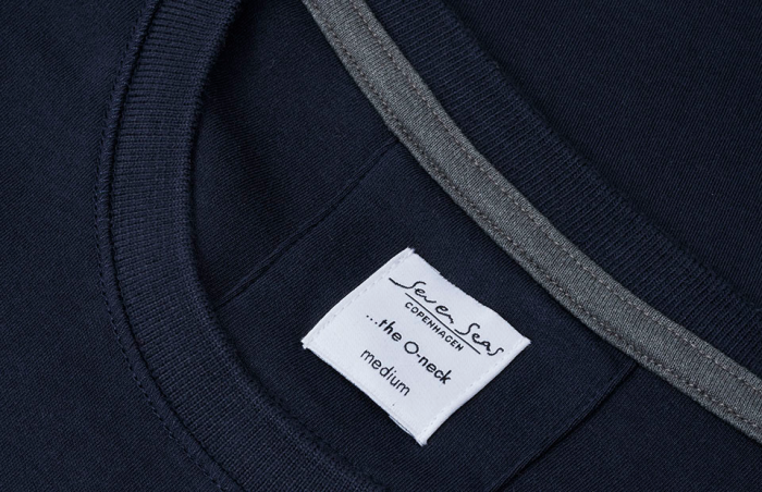 Seven Seas - T-Shirt Rundhals - Navy