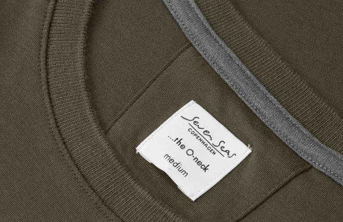 Seven Seas - T-Shirt Rundhals - Olive