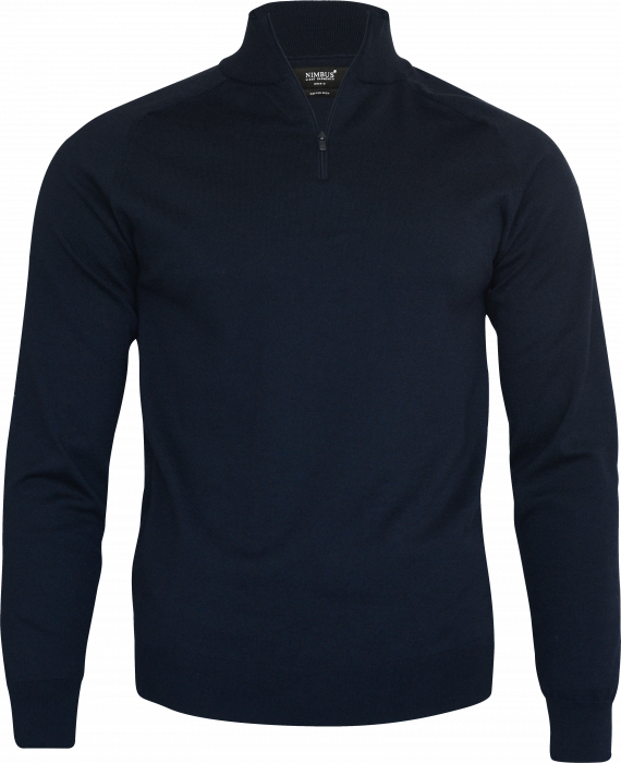 Nimbus CPH - Brighton 1/4 Zip Striktrøje - Navy