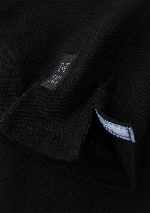 Nimbus CPH - Carlington Lang&aelig;rmet Polo - Sort