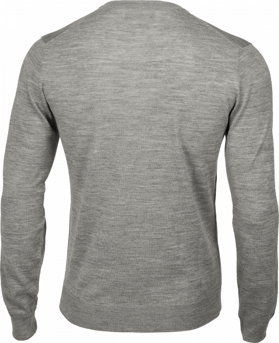 Nimbus CPH - V-Neck Pullover Tr&oslash;je - Grey Melange