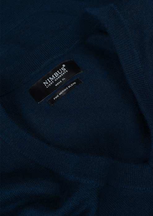 Nimbus CPH - V-Neck Pullover Tr&oslash;je - Navy