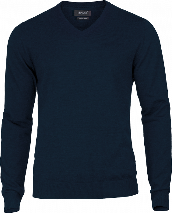 Nimbus CPH - V-Neck Pullover Trøje - Navy