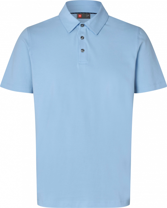 Seven Seas - Pique Polo Herre - Light BLue - Light BLue