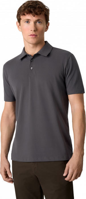 Seven Seas - Pique Polo Herre - Silver Grey - Silver Grey