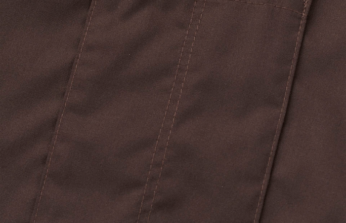 Seven Seas - Poplin Stretch Skjorte - Mocca - Mocca