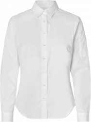 Poplin Stretch Skjorte Dame