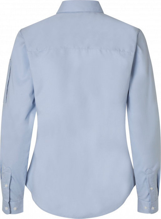 Seven Seas - Poplin Stretch Skjorte Dame - Light BLue - Light BLue