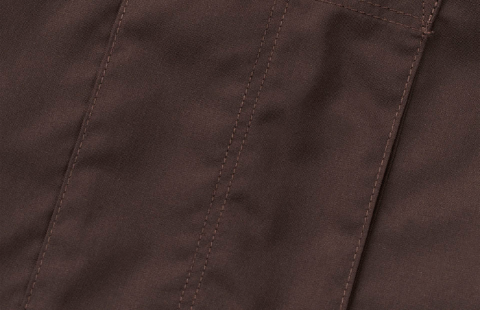 Seven Seas - Poplin Stretch Skjorte Dame - Mocca - Mocca