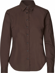 Poplin Stretch Skjorte Dame