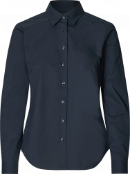 Poplin Stretch Skjorte Dame