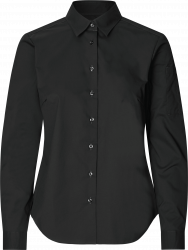 Poplin Stretch Skjorte Dame