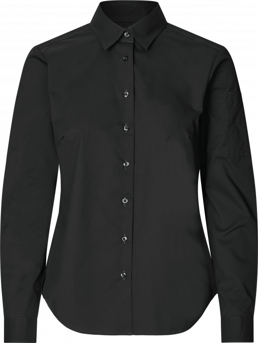 Seven Seas - Poplin Stretch Skjorte Dame - Sand - Sand