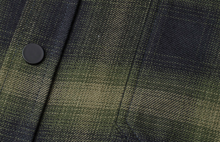 Seven Seas - Flannel Skovmandsskjorte - Olive