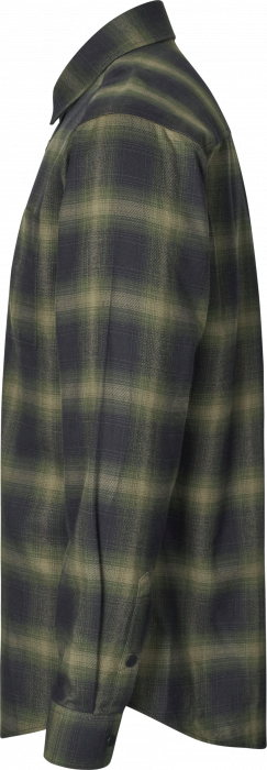 Seven Seas - Flannel Skovmandsskjorte - Olive