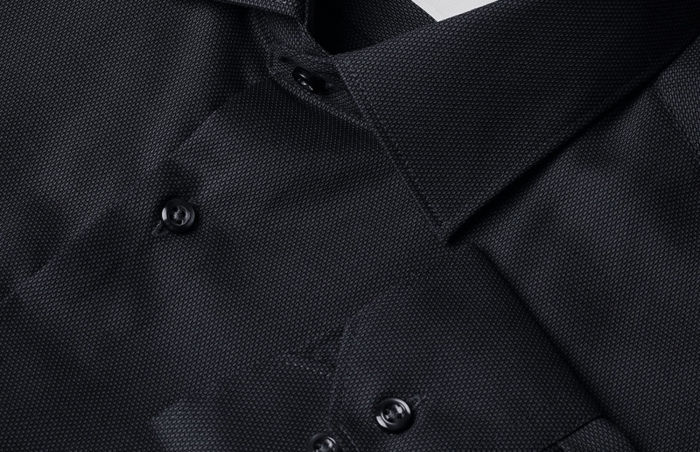 Seven Seas - Royal Oxford Skjorte Slim Fit - Koksgr&aring;