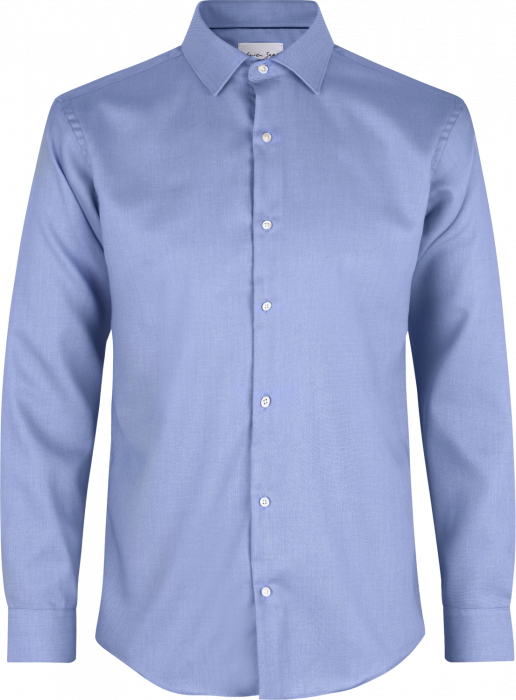 Seven Seas - Royal Oxford Skjorte Slim Fit - Light BLue