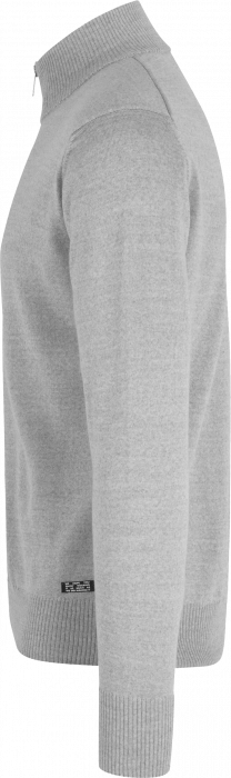 Seven Seas - Cardigan Med Lynl&aring;s - Light Grey Melange