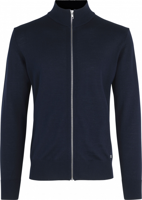 Seven Seas - Cardigan Med Lynlås - Navy