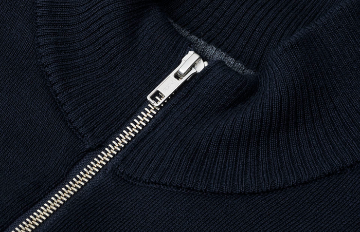 Seven Seas - Cardigan Med Lynl&aring;s - Navy