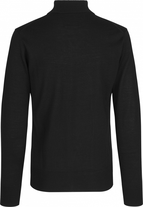 Seven Seas - Cardigan Med Lynl&aring;s - Sort