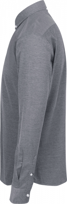 Seven Seas - The Jersey Stretch Skjorte Modern Fit - Gr&aring;