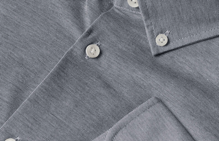 Seven Seas - The Jersey Stretch Skjorte Slim Fit - Gr&aring;