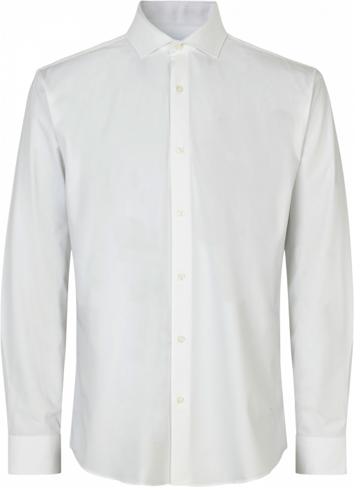 Seven Seas - Hybrid Skjorte Modern Fit - White