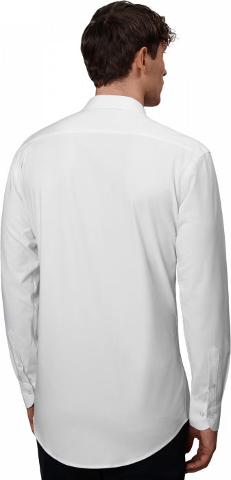 Seven Seas - Hybrid Skjorte Modern Fit - White