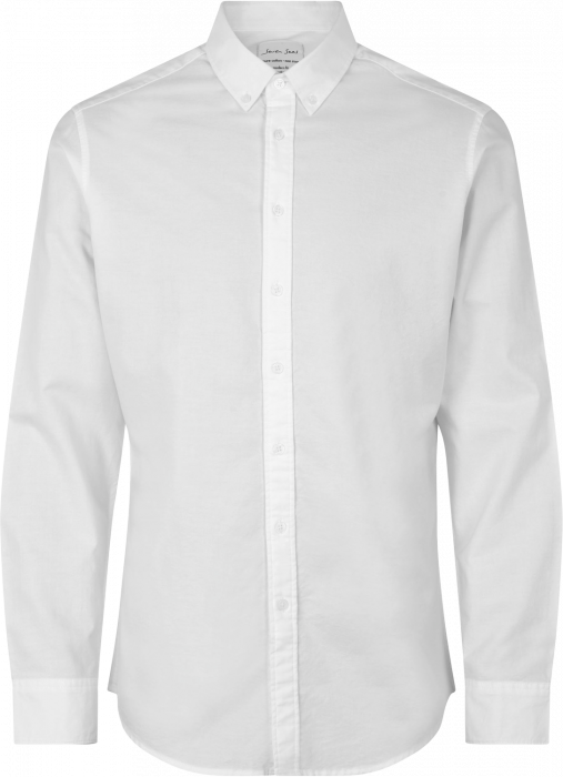 Seven Seas - Oxford Skjorte Slim Fit - White