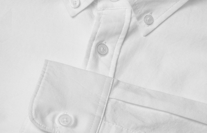 Seven Seas - Oxford Skjorte Slim Fit - White