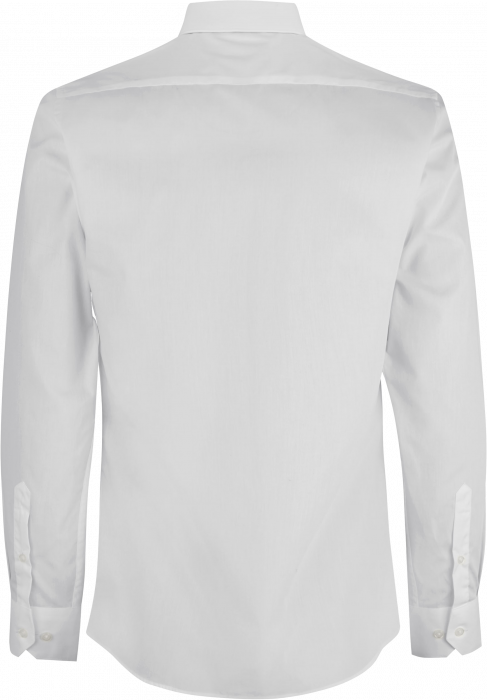 Seven Seas - Poplin Skjorte Slim Fit - White