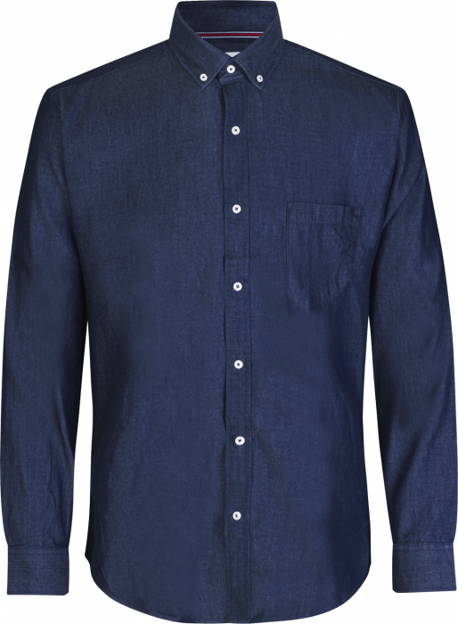 Seven Seas - Soft Denim Skjorte - Indigo
