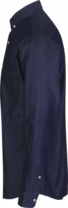 Seven Seas - Soft Denim Skjorte - Indigo