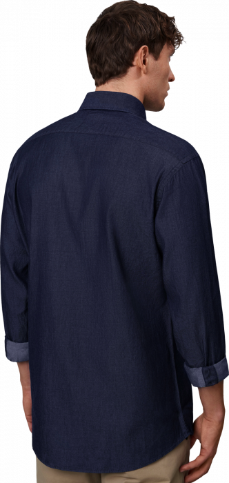 Seven Seas - Soft Denim Skjorte - Indigo