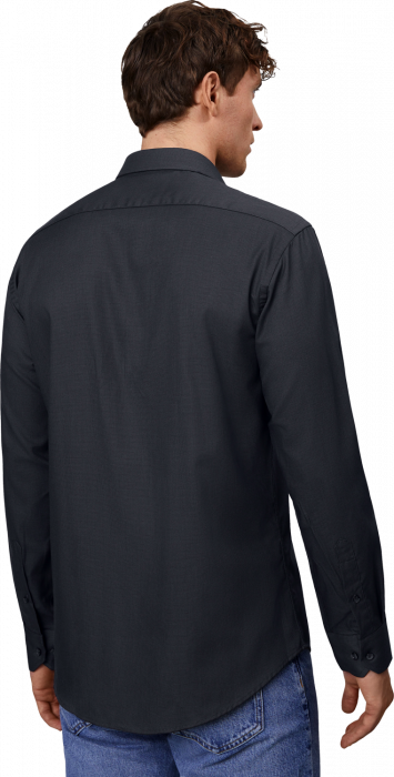Seven Seas - Royal Oxford Skjorte Modern Fit - Koksgr&aring;