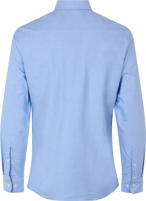 Seven Seas - Oxford Skjorte Slim Fit - Light BLue