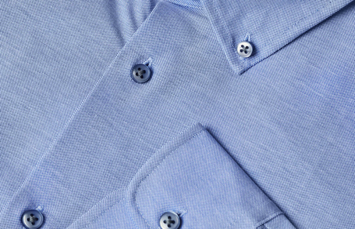 Seven Seas - The Jersey Stretch Skjorte Slim Fit - Light BLue