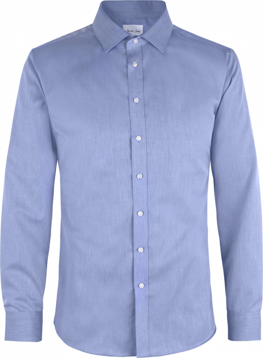 Seven Seas - Fine Twill Business Skjorte Slim - Light BLue