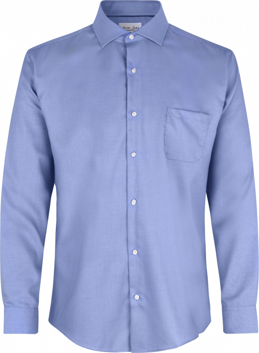 Seven Seas - Royal Oxford Skjorte Modern Fit - Light BLue