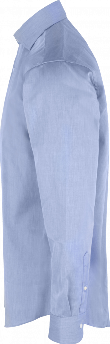 Seven Seas - Fine Twill Business Skjorte Modern - Light BLue