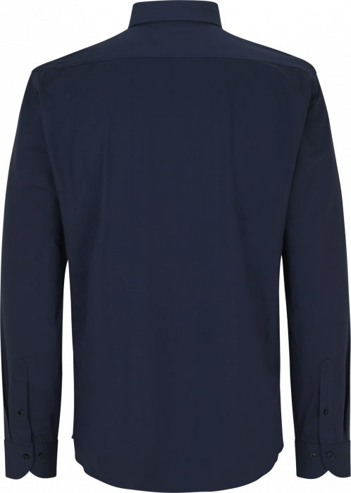 Seven Seas - Hybrid Skjorte Modern Fit - Navy
