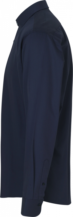 Seven Seas - Hybrid Skjorte Modern Fit - Navy