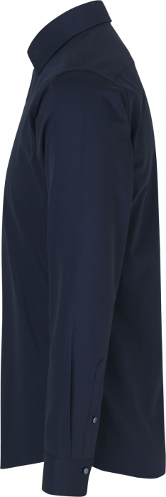 Seven Seas - Hybrid Skjorte Slim Fit - Navy