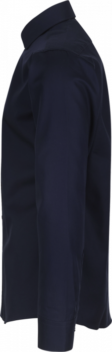Seven Seas - Fine Twill Business Skjorte Slim - Navy
